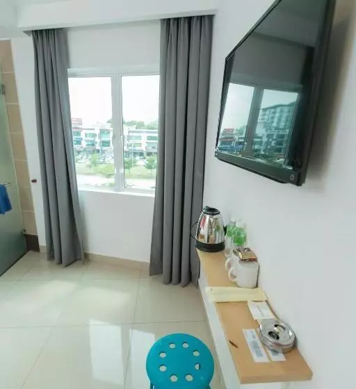 キングサイズベッドのデラックスルーム, 1 Hotel Mahkota Cheras