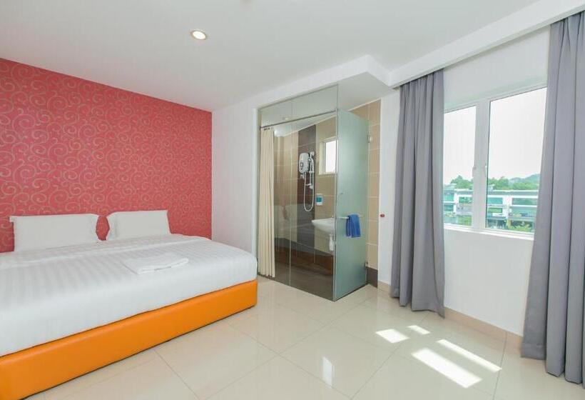 带大床的豪华间, 1 Hotel Mahkota Cheras