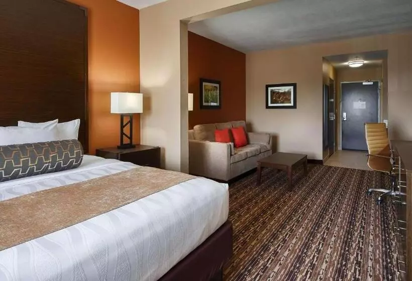 キングサイズベッドのスイートルーム, Best Western Plus Elmendorf