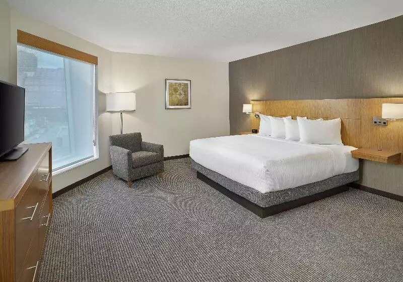 キングサイズベッドのスイートルーム, Doubletree By Hilton Edmonton Downtown