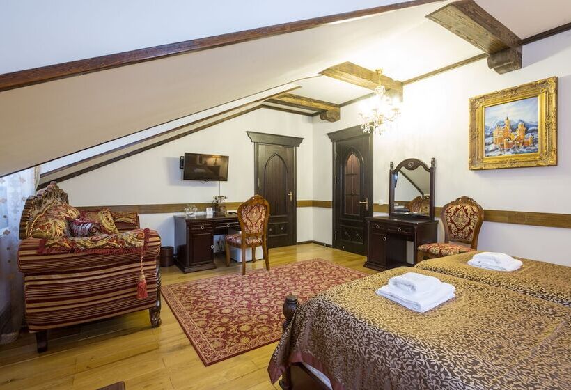 豪华房间, Zámek Lužec Spa & Wellness Resort