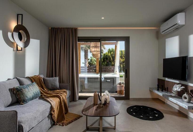 ジェットバス付きオーシャンビュースイート, Everest Apartments And Suites