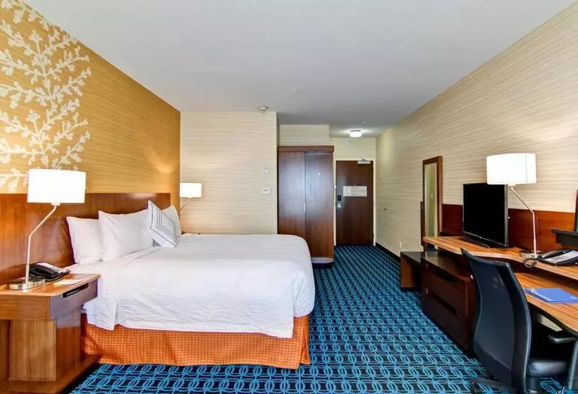 استودیو استاندارد با تخت کینگ, Fairfield Inn & Suites By Marriott Kamloops