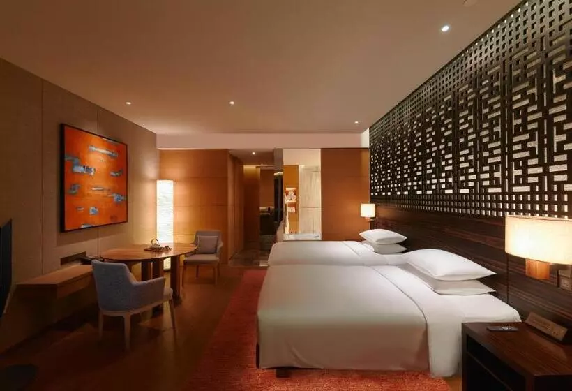 ２ダブルベッドのスタンダードルーム, Park Hyatt Guangzhou