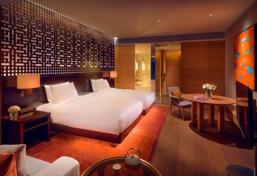 Номер Стандарт 2 Двуспальные Кровати, Park Hyatt Guangzhou