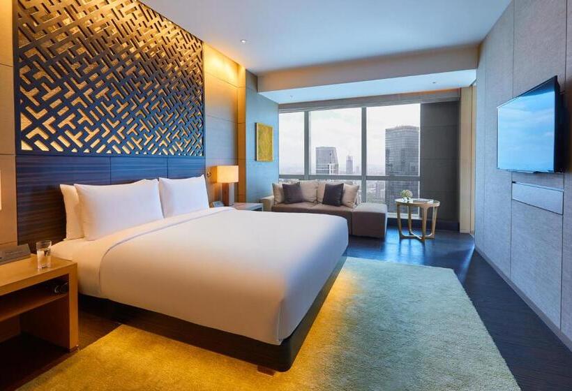Люкс Кровать Кинг, Park Hyatt Guangzhou