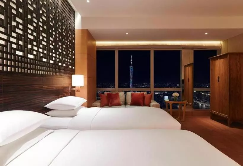 ２ダブルベッドのスタンダードルーム, Park Hyatt Guangzhou