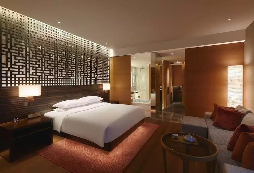 ダブルベッドスタンダードルーム, Park Hyatt Guangzhou