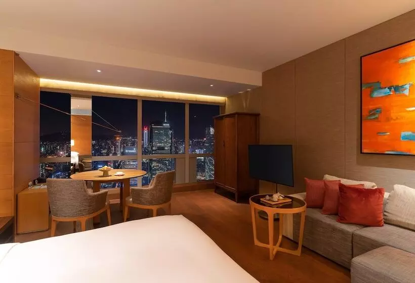 ダブルベッドスタンダードルーム, Park Hyatt Guangzhou