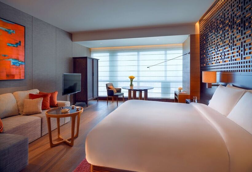 اتاق استاندارد با تخت دوبل و چشم‌انداز پارک, Park Hyatt Guangzhou
