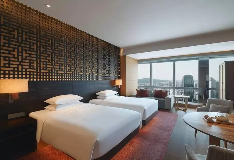 ２ダブルベッドのスタンダードルーム, Park Hyatt Guangzhou