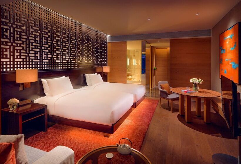 Номер Стандарт 2 Двуспальные Кровати, Park Hyatt Guangzhou