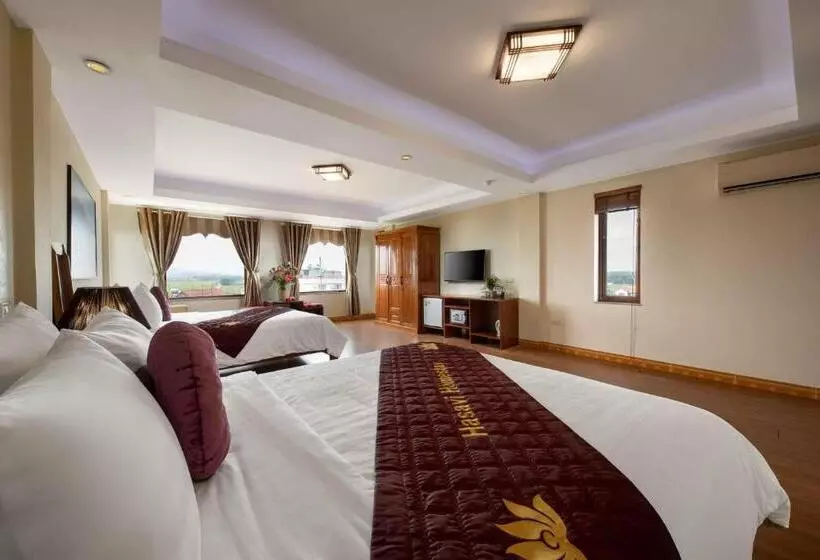 اتاق لوکس سه تخته, Viet Village Hotel & Travel