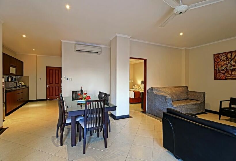 2人卧室家庭公寓, Kuta Townhouse Apartments