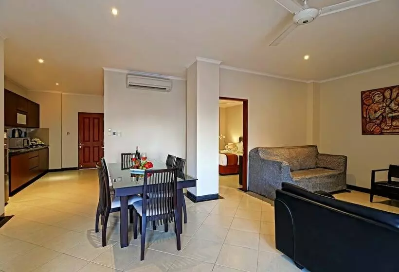 ２ベッドルーム家族用アパートメント, Kuta Townhouse Apartments