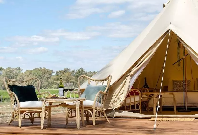 Deluxe Tent, Balgownie Estate Bendigo