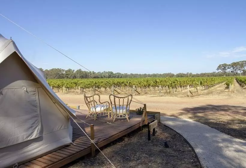 Deluxe Tent, Balgownie Estate Bendigo