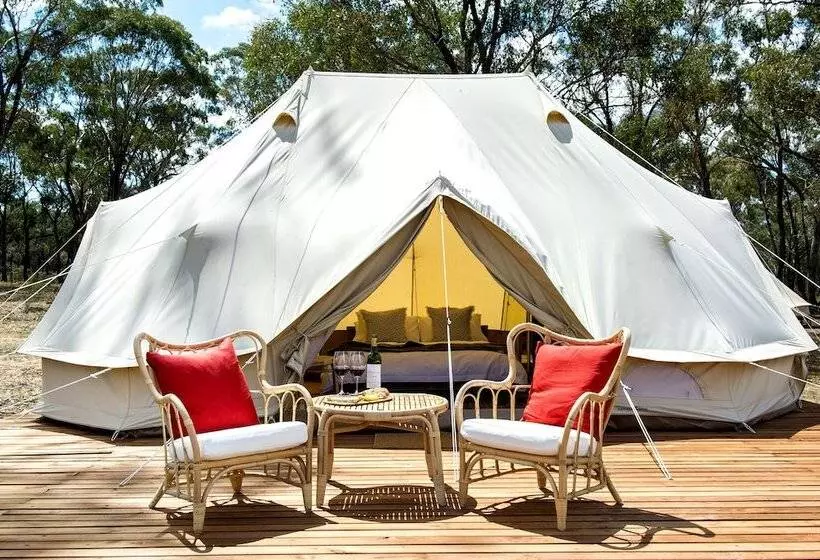 Deluxe Tent, Balgownie Estate Bendigo