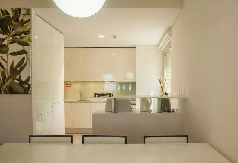 ３ベッドルームアパートメント, Troia Residence By The Editory  Apartamentos Praia