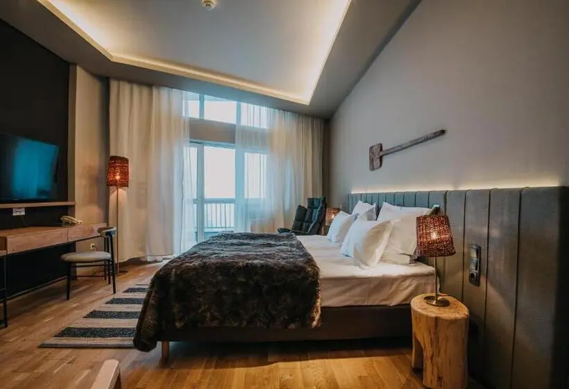 山の見えるスーペリアルーム, Balvanyos Resort Peakture Hotel & Grand Hotel Balvanyos