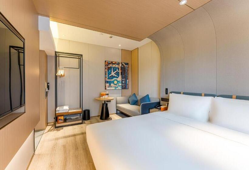 Номер Deluxe с Балконом, Atour Hotel Shanghai World Expo West Gaoke Road