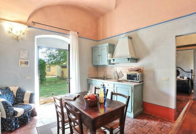 Апартаменты 1 Спальня Нижний Этаж, Foresteria Il Giardino Di Fontarronco