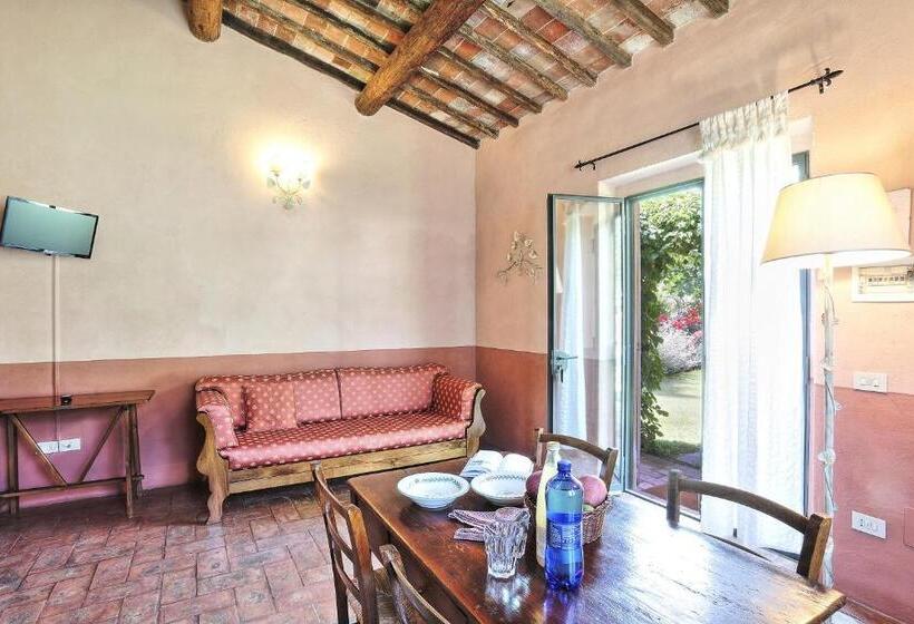 Апартаменты 1 Спальня Вид на Сад, Foresteria Il Giardino Di Fontarronco