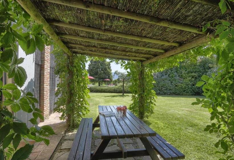 Апартаменты 1 Спальня Нижний Этаж, Foresteria Il Giardino Di Fontarronco