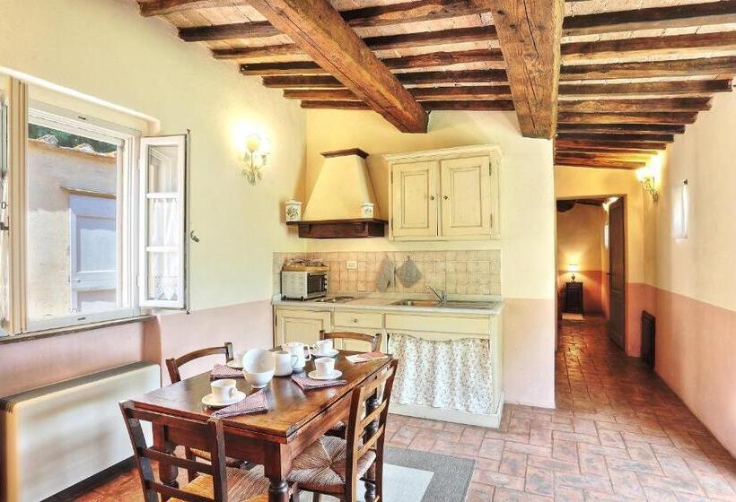 Апартаменты 1 Спальня Нижний Этаж, Foresteria Il Giardino Di Fontarronco