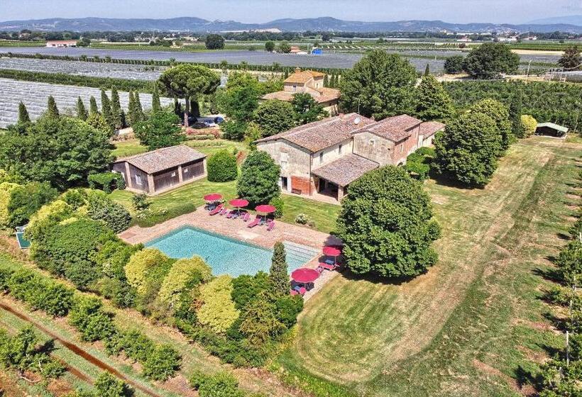 Вилла с 1 спальней и бассейном, Foresteria Il Giardino Di Fontarronco