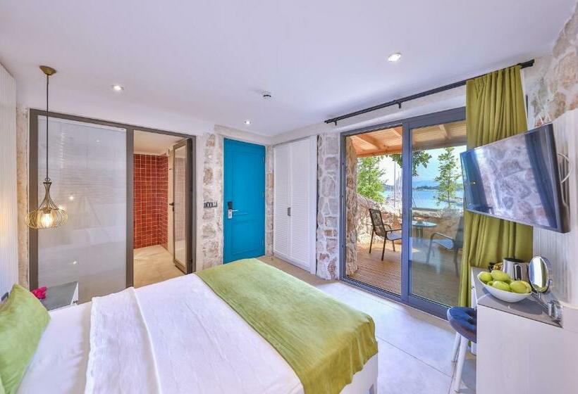 海景标准间带阳台, Jasmine Otel