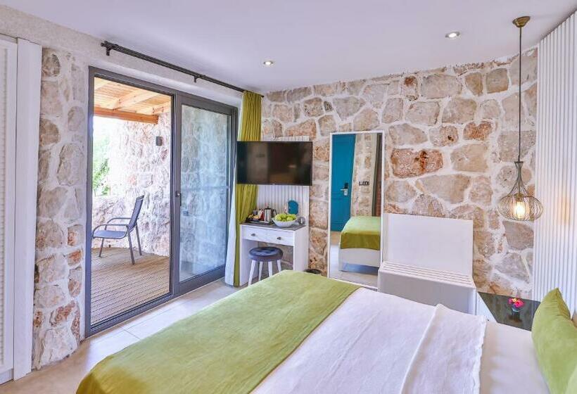 海景标准间带阳台, Jasmine Otel