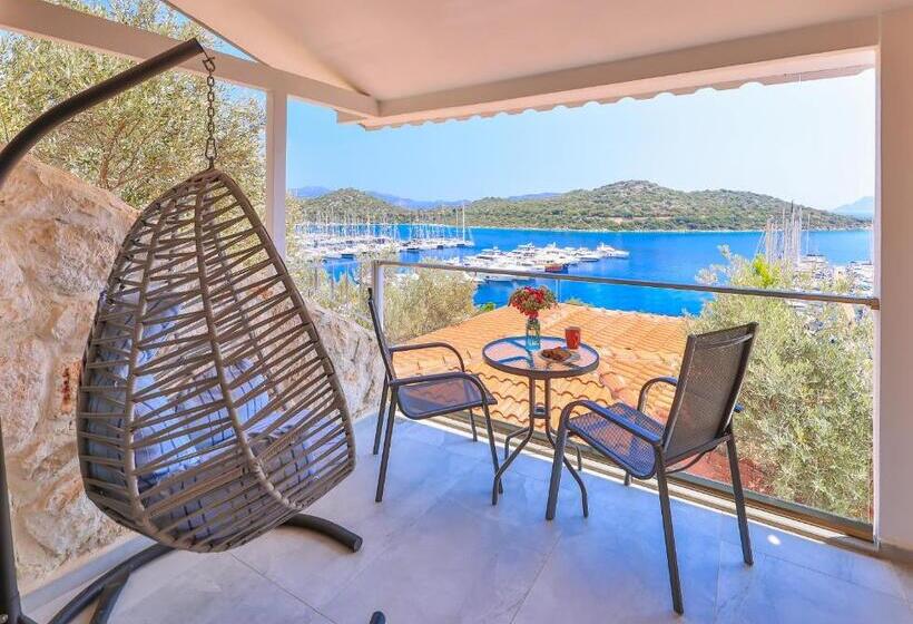 海景标准间带阳台, Jasmine Otel