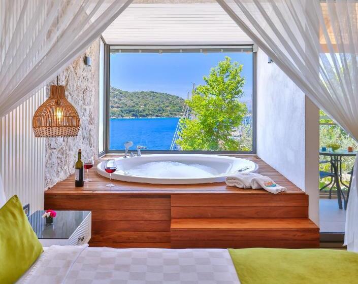 带海景的标准房, Jasmine Otel