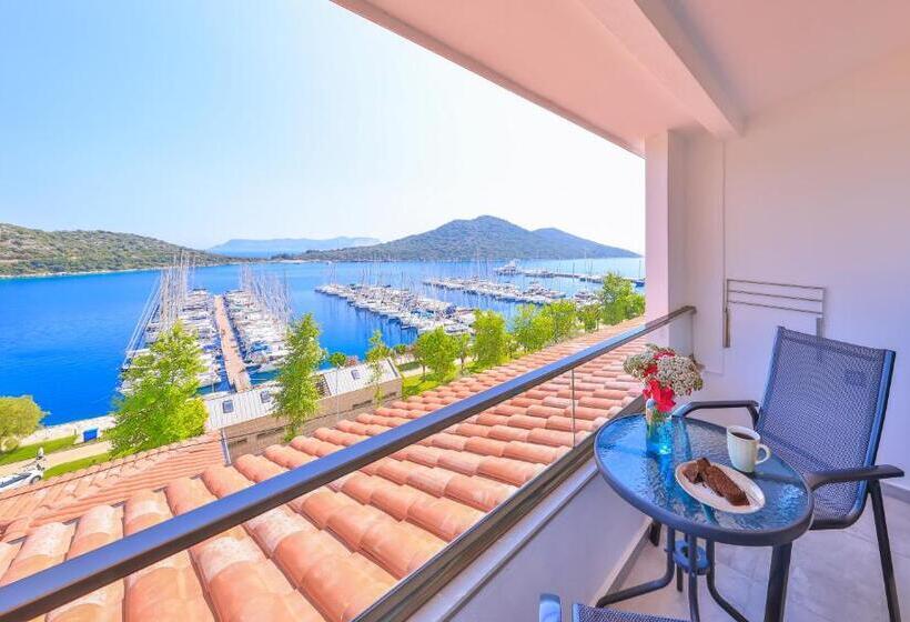 海景标准间带阳台, Jasmine Otel