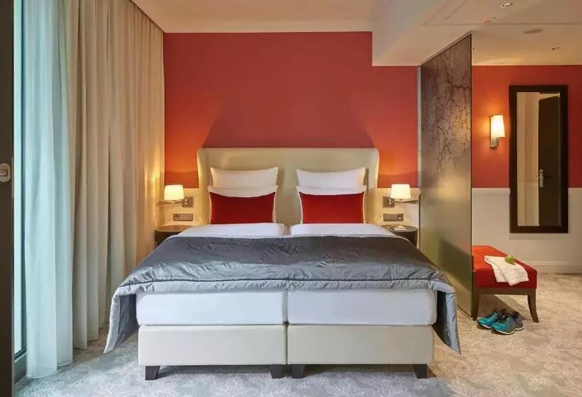 キングサイズベッドのスタンダードルーム, Dorint Hotel Frankfurt/oberursel