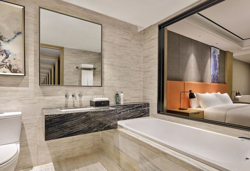 Quarto Deluxe, Hilton Garden Inn Wuhan Hankou