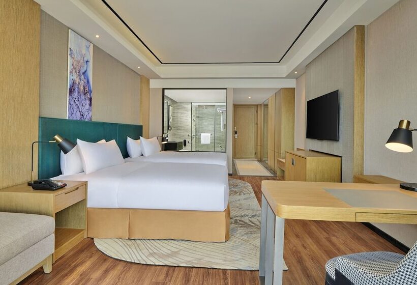 חדר דלוקס, Hilton Garden Inn Wuhan Hankou