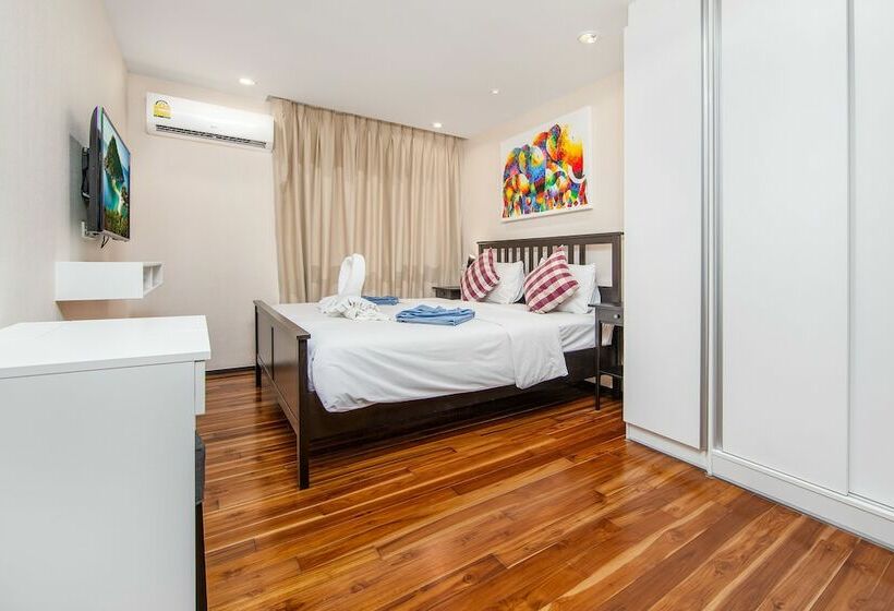 شقة ديلوكس غرفة واحدة, The Title Condo By Tropic Look