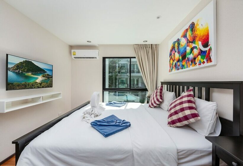 شقة ديلوكس غرفة واحدة, The Title Condo By Tropic Look