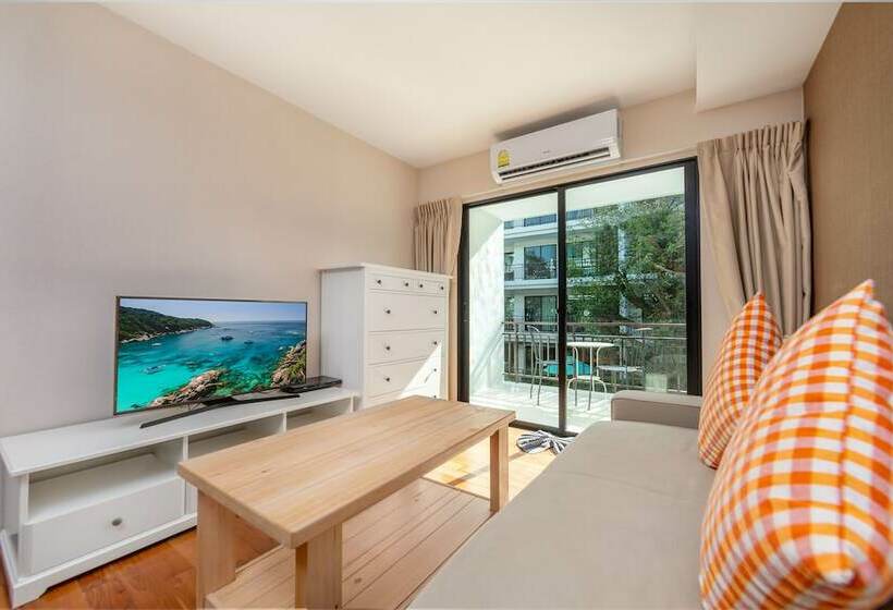 شقة ديلوكس غرفة واحدة, The Title Condo By Tropic Look