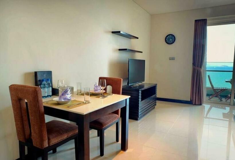استودیوی استاندارد با چشمانداز دریا, Costa Apartments Central