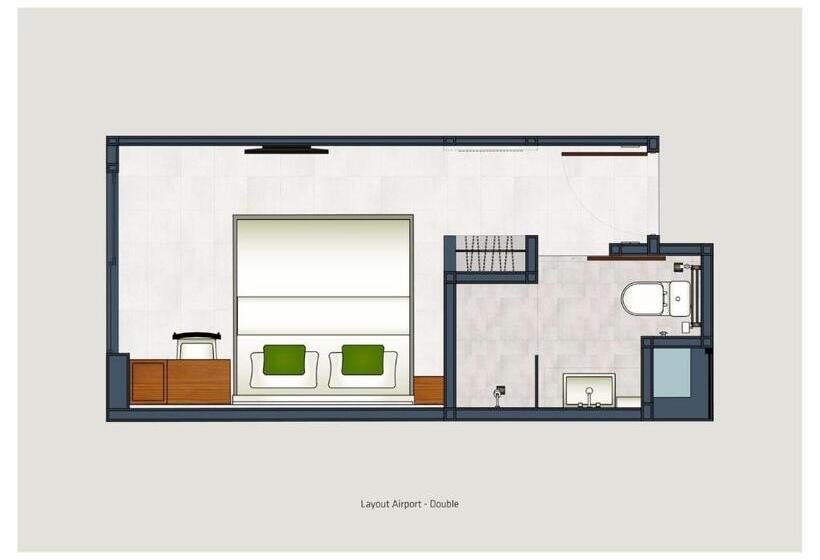 Номер Стандарт, Grandmas Plus Hotel Airport
