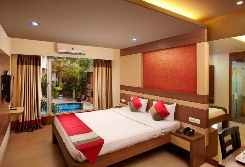 اتاق لوکس با بالکن, Turtle Beach Resort Morjim