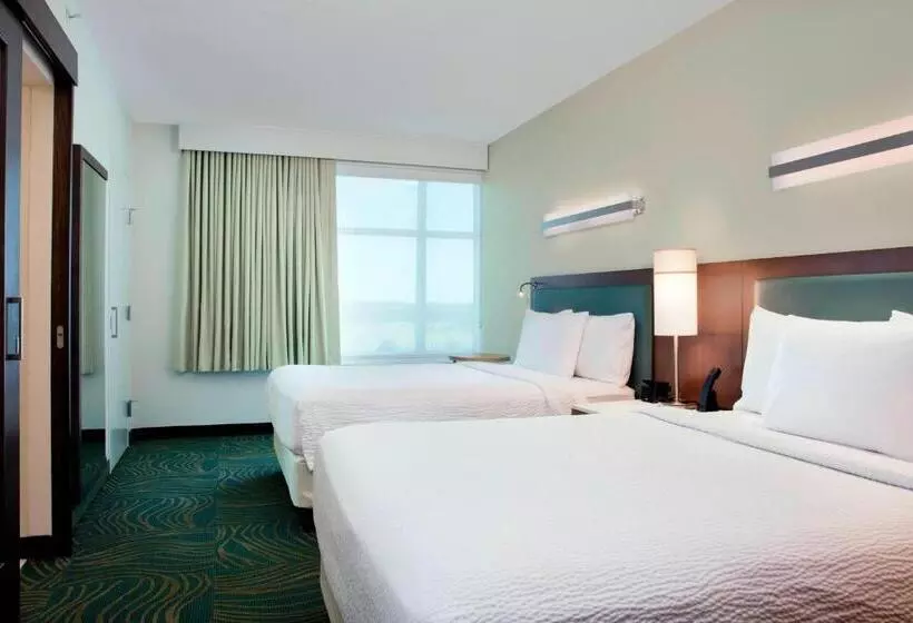 景色の見えるスイートルーム, Springhill Suites By Marriott Orlando At Flamingo Crossings Town Center Western Entrance