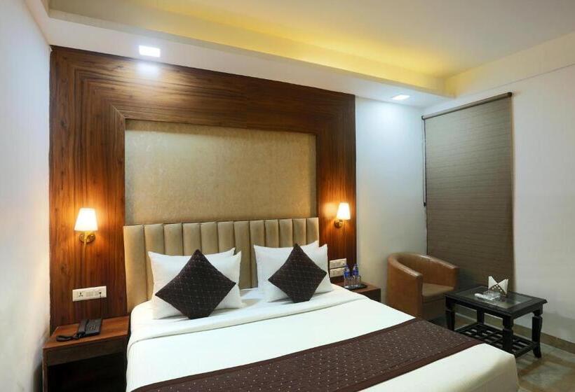 غرفة ديلوكس, Prithvi Raj Near Delhi Airport