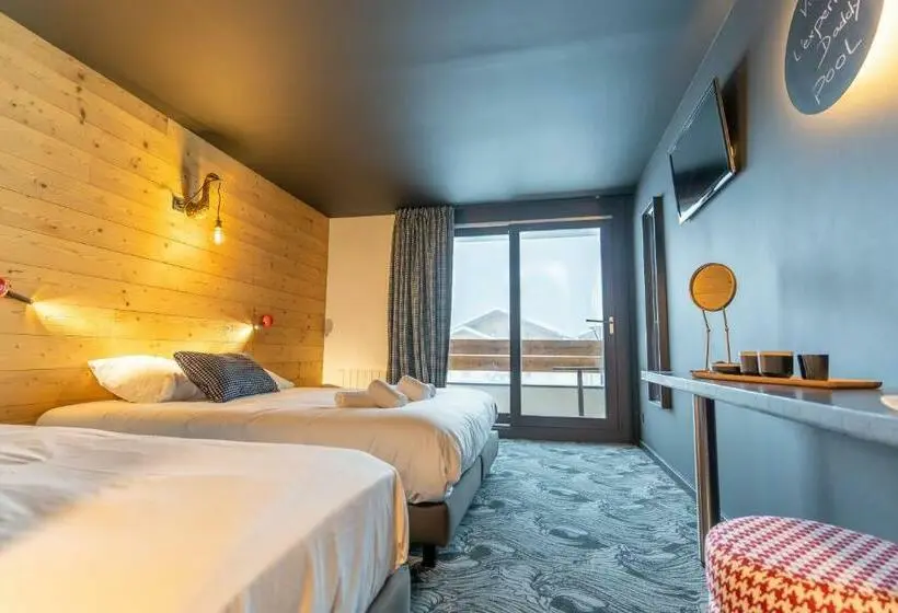 اتاق استاندارد سه نفره, Hôtel Le Cristal Lodge   Terresens