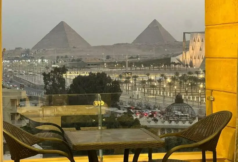 اتاق استاندارد با بالکن, Asia Grand Museum & Pyramids View