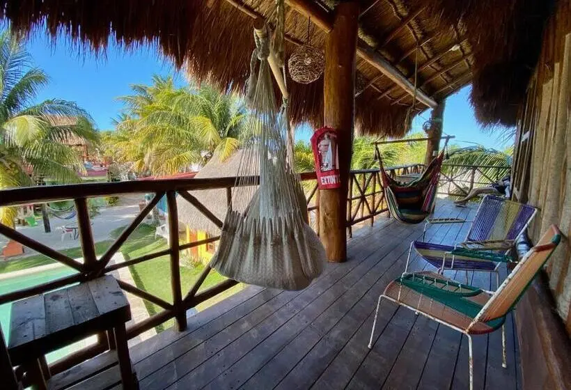 キングサイズベッドのスタンダードルーム, Cabañas Frida