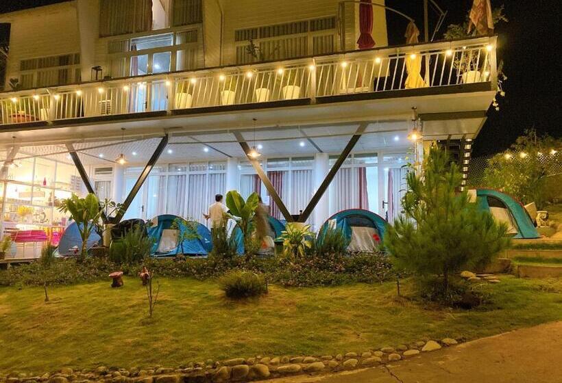 اتاق خانوادگی با چشمانداز باغ, Dong Thanh Ecolodge Homestay